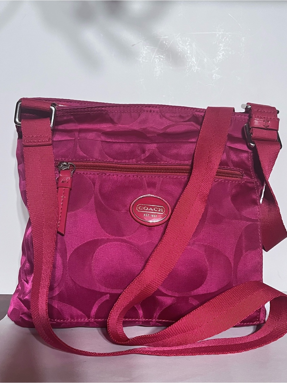 Coach Crossbody Bag in Fuchsia
